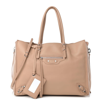 Balenciaga Veau Papier B4 Zip Around Tote Rose Des Sables 1 of 9