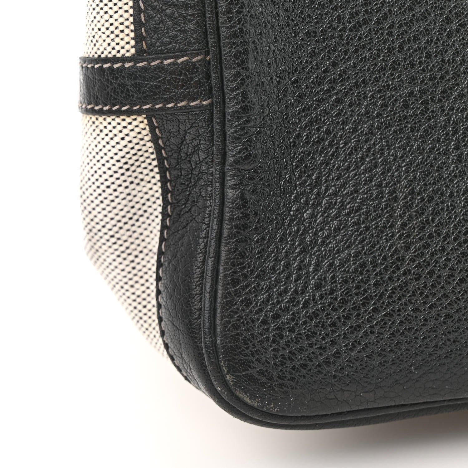 Hermes Toile Buffle Skipper Garden Party 36 MM Tote Black 14 of 15