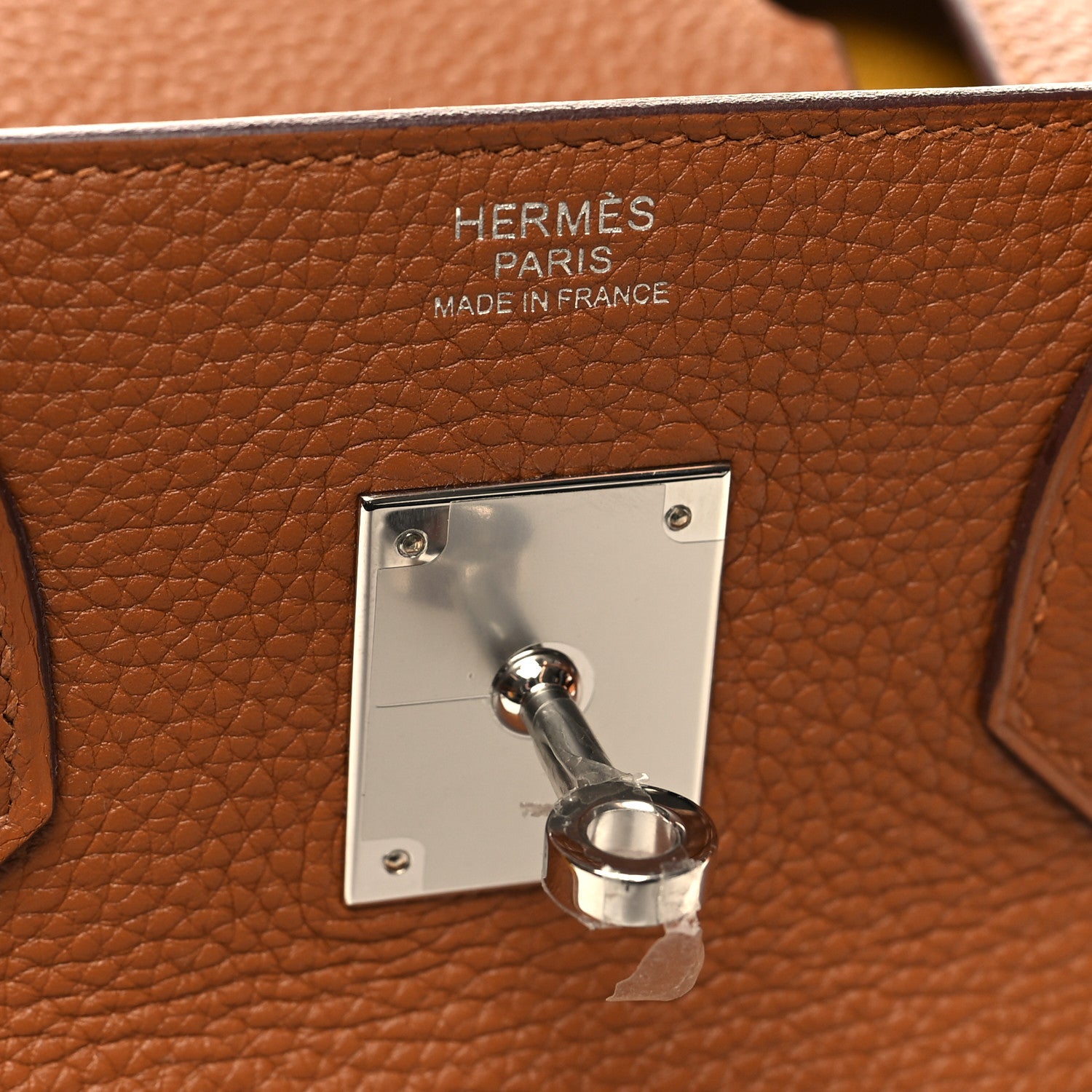 Hermes Togo Swift Officier Birkin 30 Gold Ambre 6 of 12