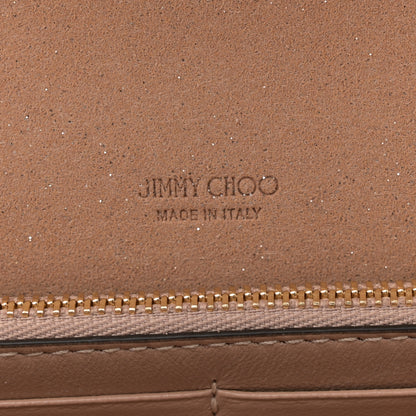 Jimmy Choo Dusty Glitter Emmie Clutch Platinum Ice 6 of 11