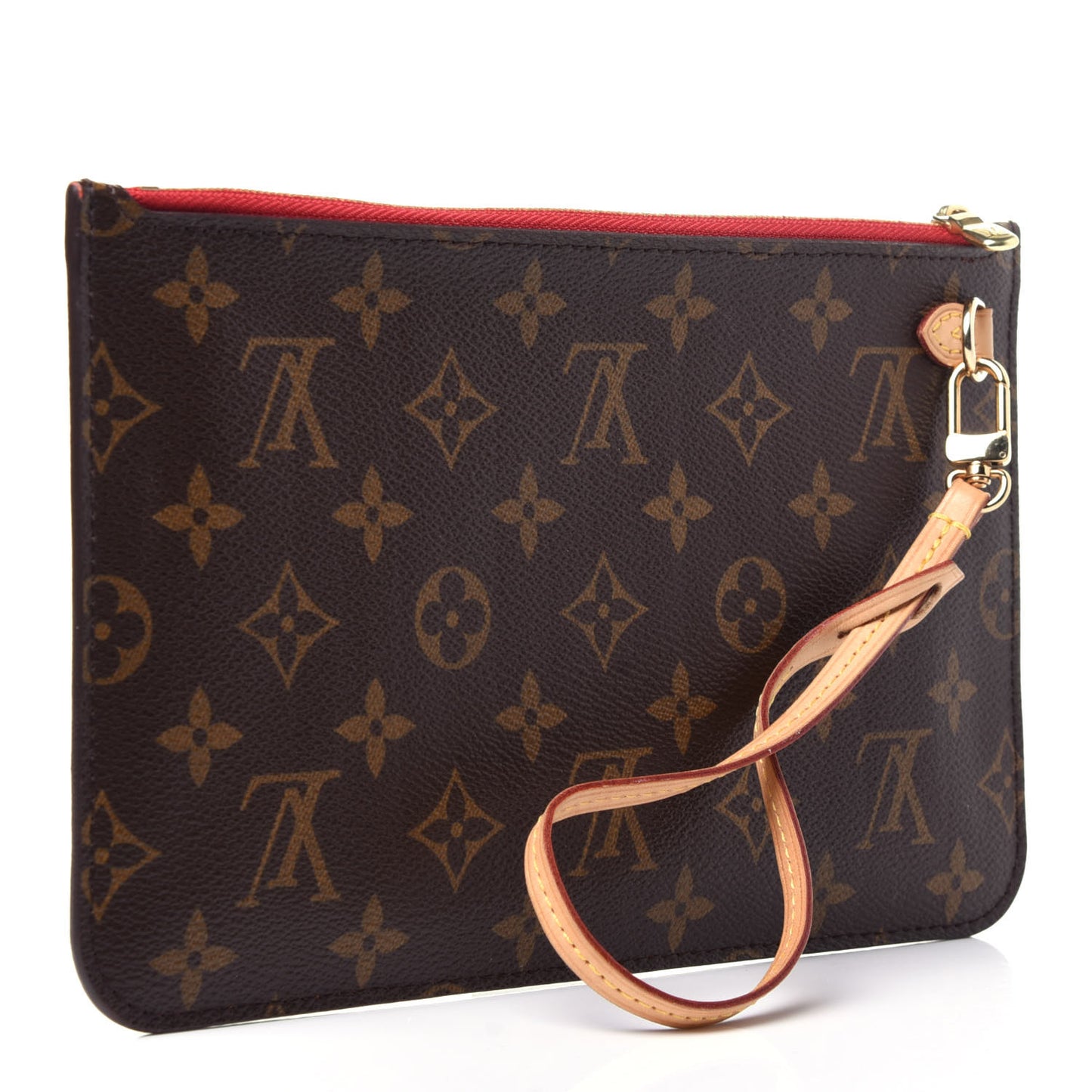 Monogram Neverfull MM GM Pochette Cherry