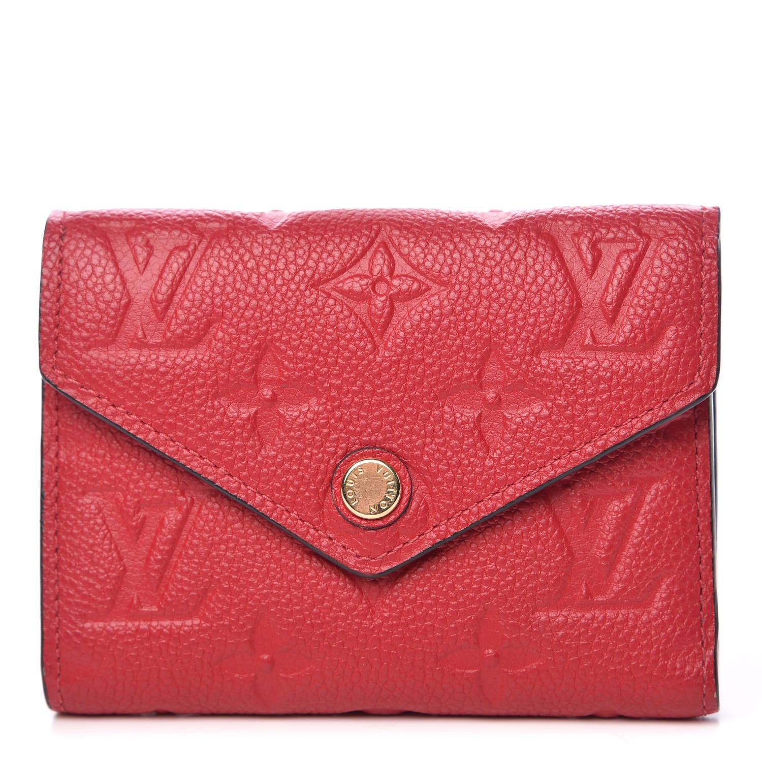 Louis Vuitton Empreinte Victorine Wallet Scarlet 1 of 8