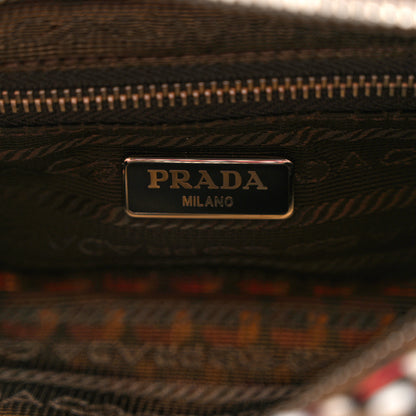 Prada Nylon Tessuto Stampato Cosmetic Pouch Rosa 6 of 6