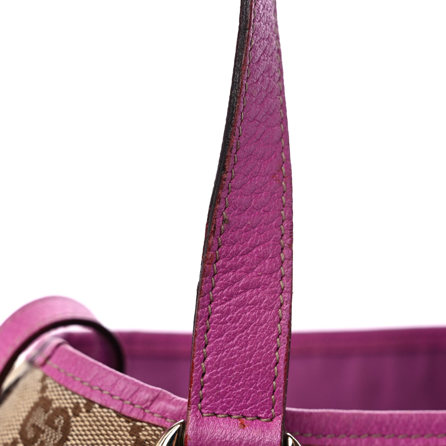 Monogram Medium Abbey Shoulder Bag Pink