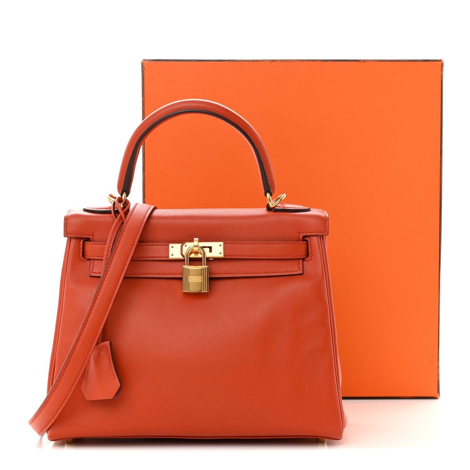 Hermes Swift Kelly Retourne 25 Terre Battue 15 of 15