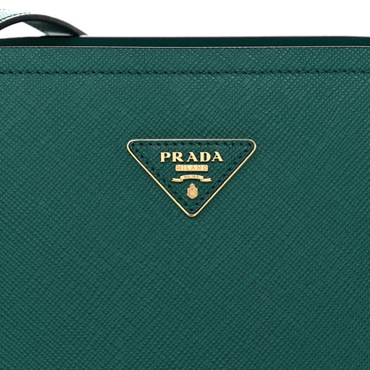 Prada Saffiano Cuir Small Matinee Tote Mango 7 of 9