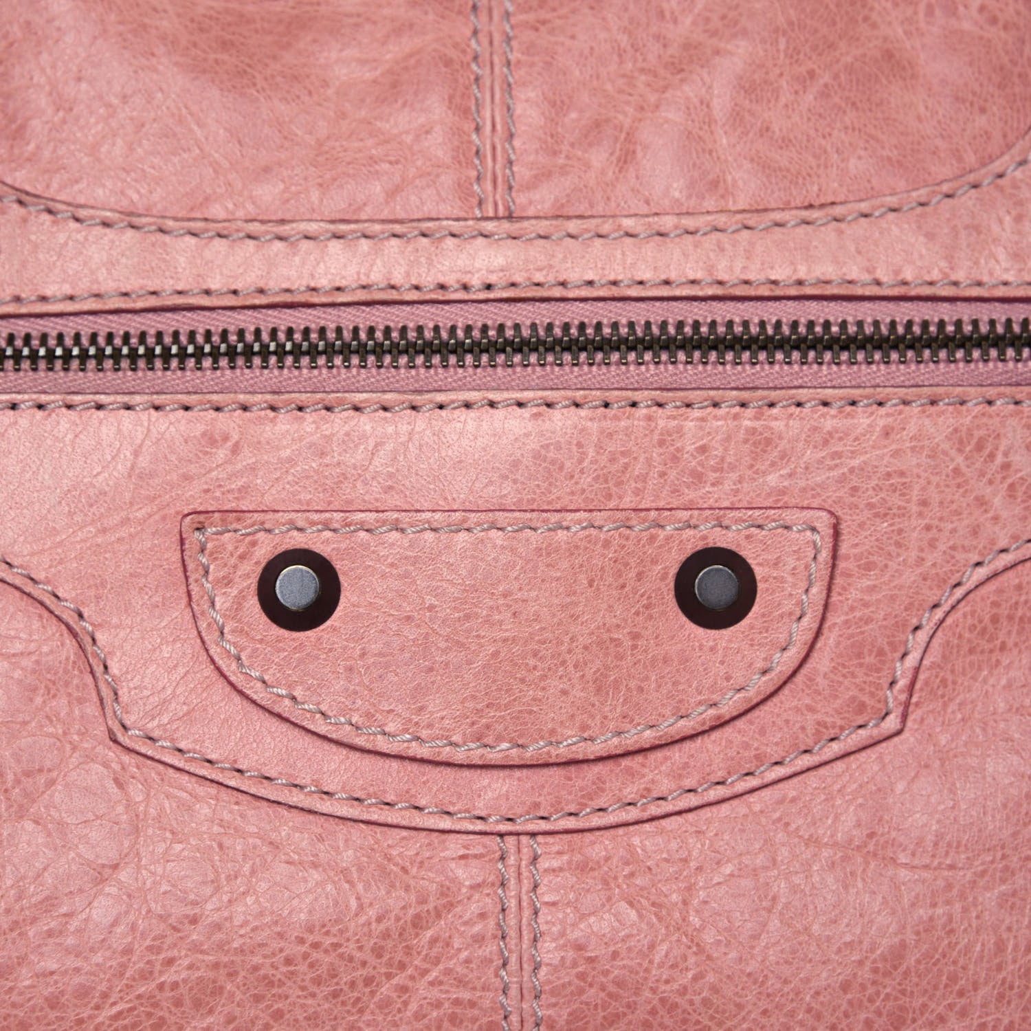 Balenciaga Agneau Classic Hardware Weekender Vieux Rose 11 of 21