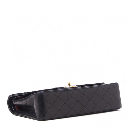 Chanel Lambskin Quilted Medium Double Flap Black 4 of 11