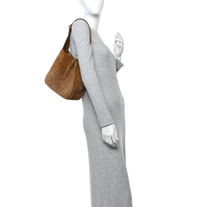 Saint Laurent Suede Small Le 5 A 7 Soft Hobo Caramel Cognac 2 of 11