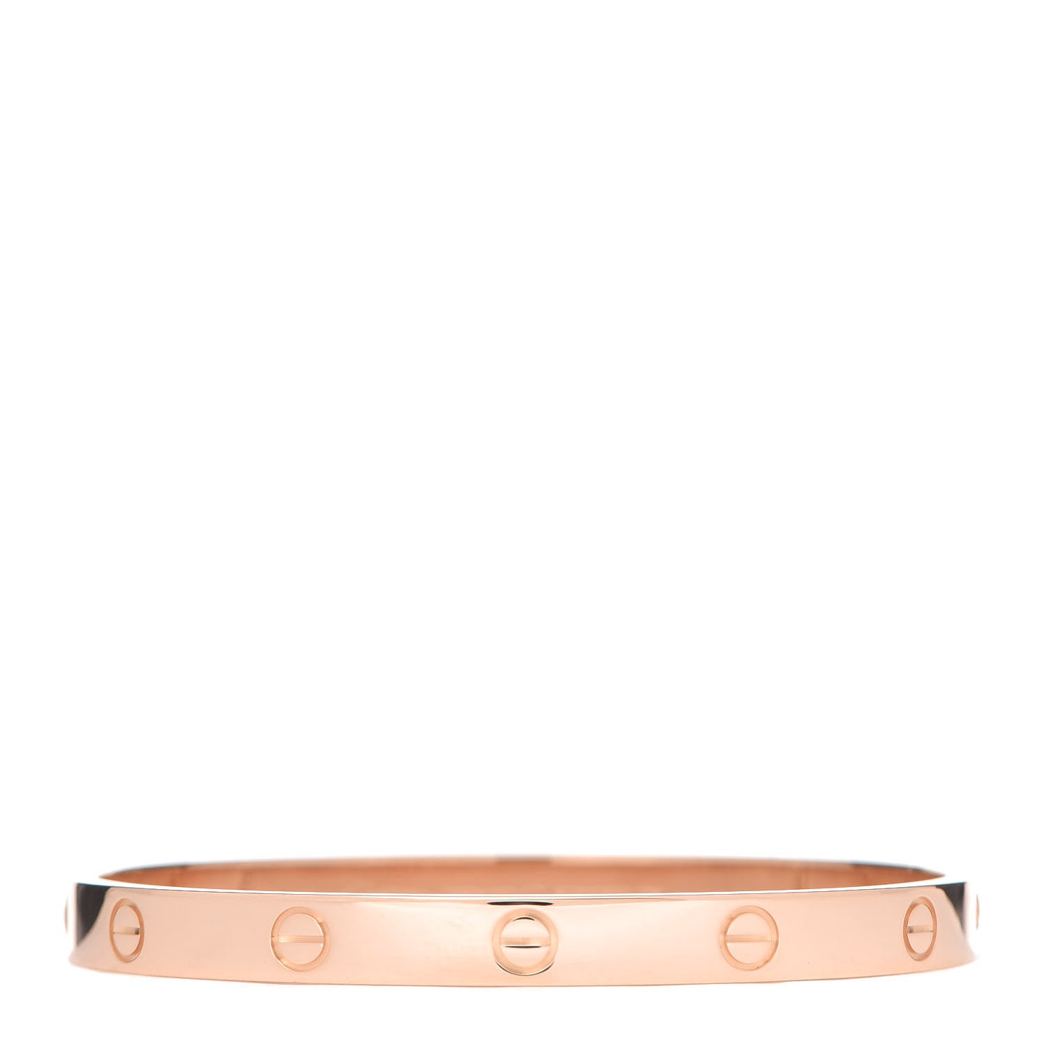 Cartier 18K Pink Gold LOVE Bracelet 18 1 of 7