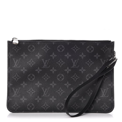 Louis Vuitton Monogram Eclipse Fragment Cabas Light Pochette 1 of 7