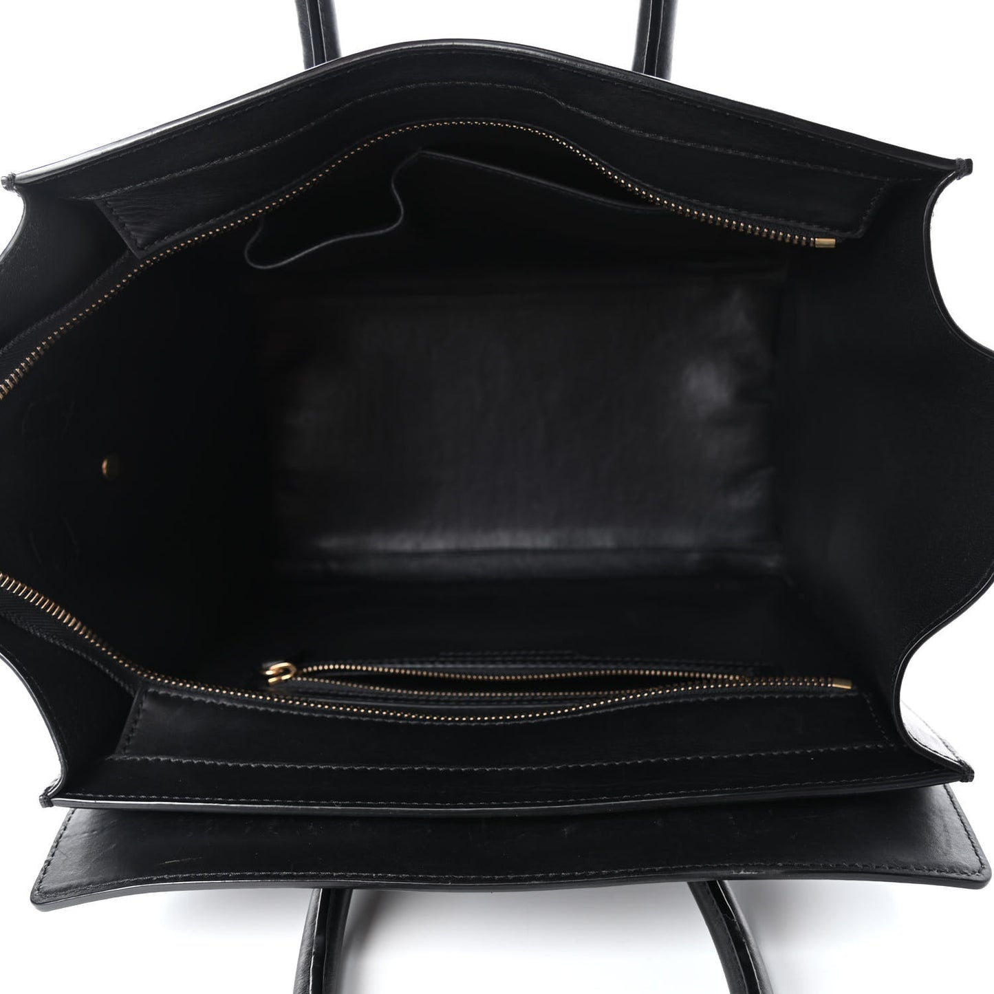 Smooth Calfskin Mini Luggage Black