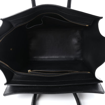 Celine Smooth Calfskin Mini Luggage Black 4 of 4