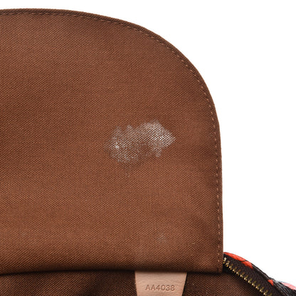Louis Vuitton Monogram Graffiti Speedy 30 Orange 8 of 16