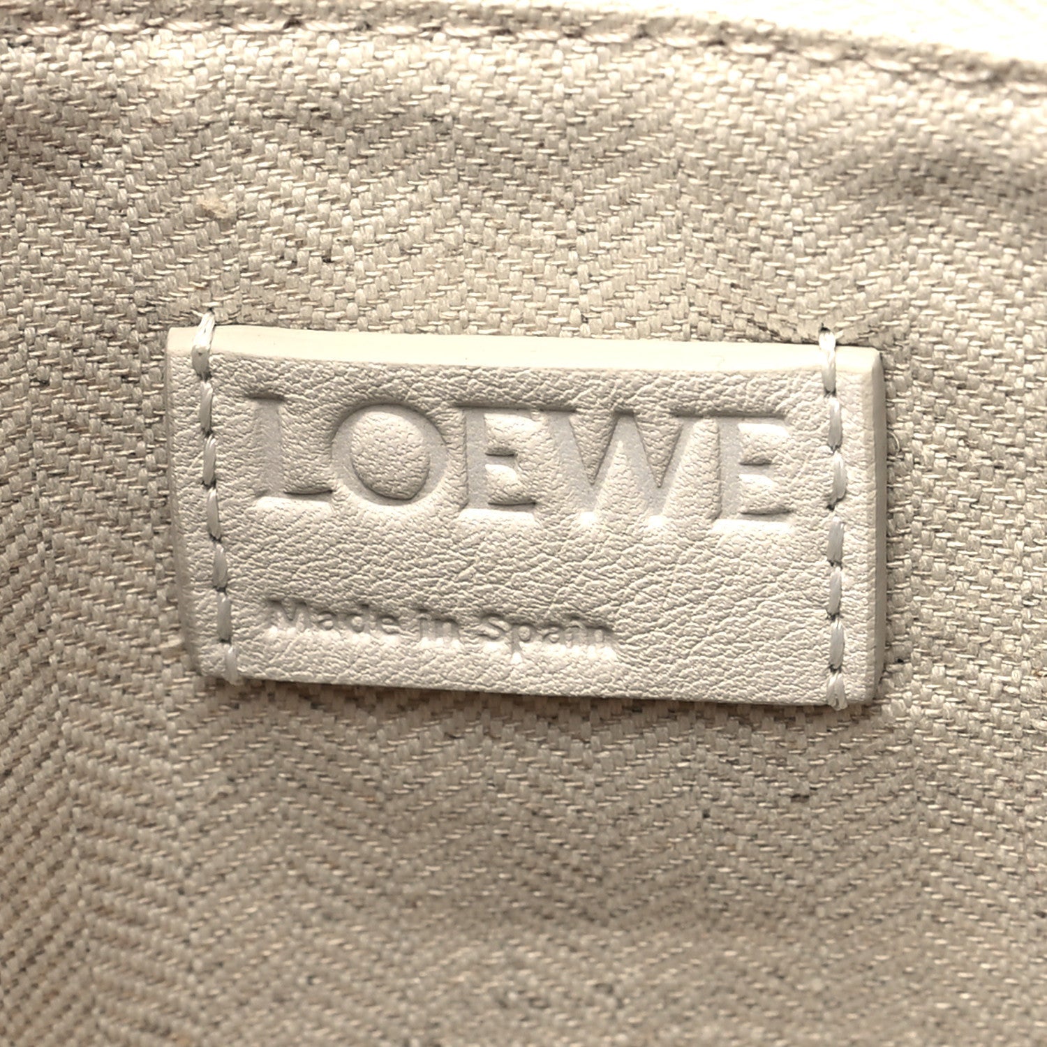 Loewe Calfskin Mini Hammock Hobo Soft White 6 of 10