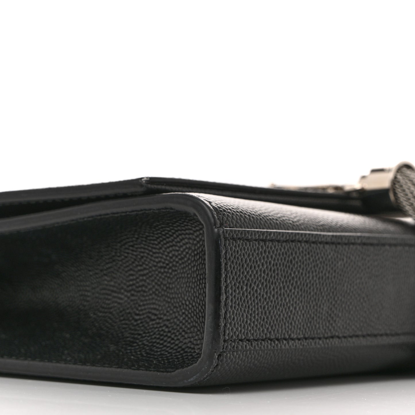 Grain De Poudre Small Classic Monogram Kate Tassel Satchel Black