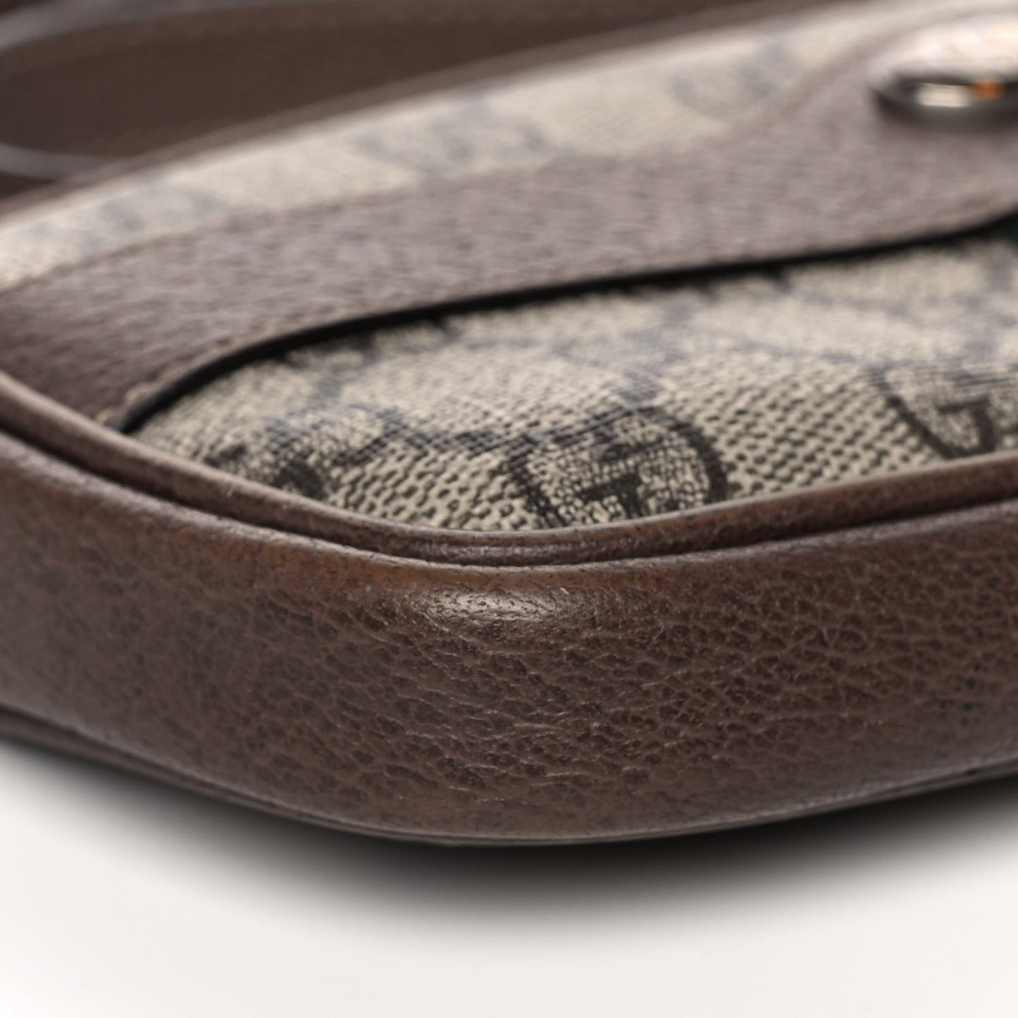 GG Supreme Monogram Web Mini Ophidia GG Bag Brown