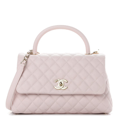 Chanel Caviar Quilted Small Coco Handle Flap Lilas Lilac 1 of 11