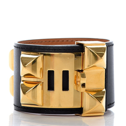 Hermes Box Collier de Chien CDC Bracelet S Black 3 of 7