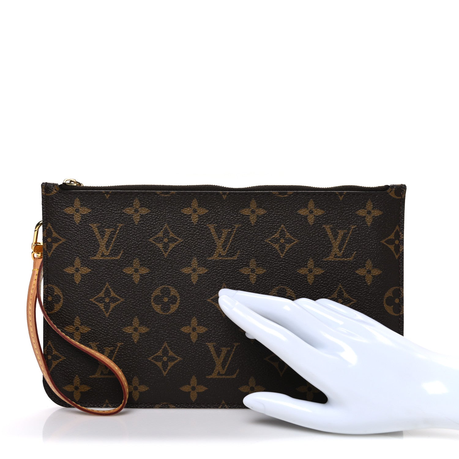 Louis Vuitton Monogram Neverfull MM GM Pochette 2 of 7