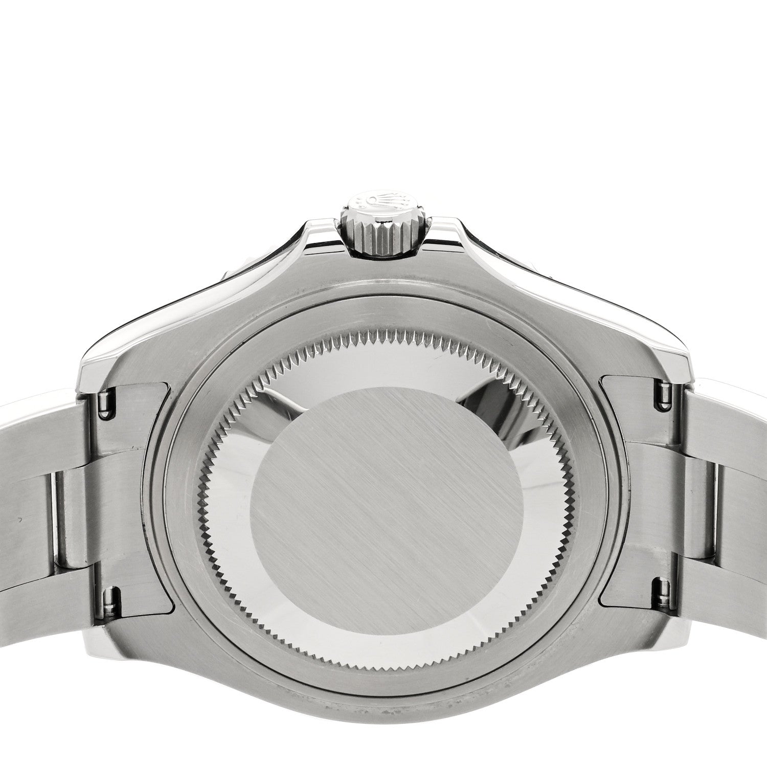 Rolex Stainless Steel Platinum 37mm Oyster Perpetual Date Yacht-Master Watch Slate 268622 4 of 5