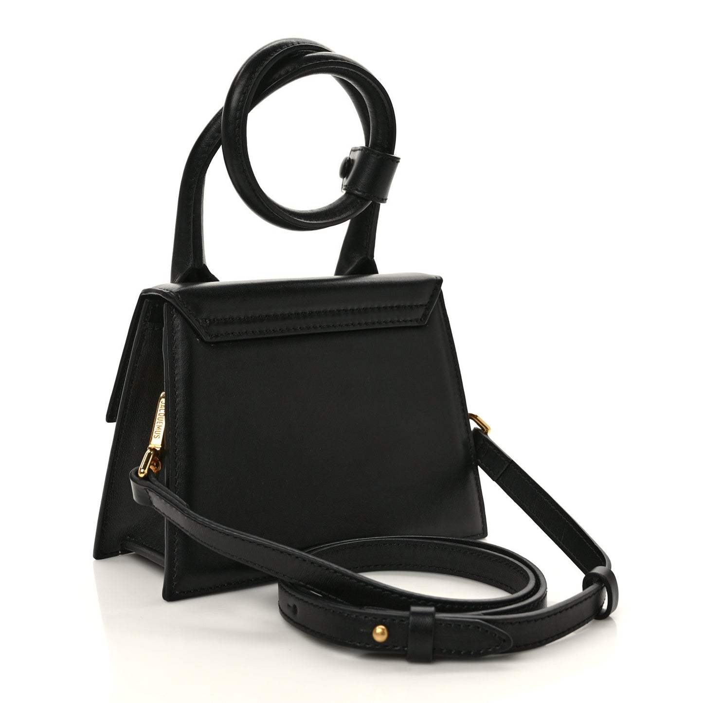 Smooth Calfskin Le Chiquito Noeud Black