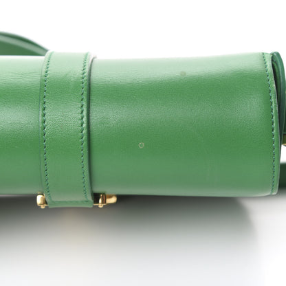 Saint Laurent Smooth Calfskin Small Monogram Université Shoulder Bag Green 14 of 21