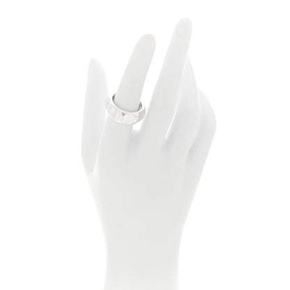 Tiffany Sterling Silver Wide Paloma's Groove Ring 54 7 2 of 5