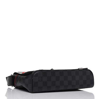 Louis Vuitton Damier Graphite Alps District PM 4 of 13