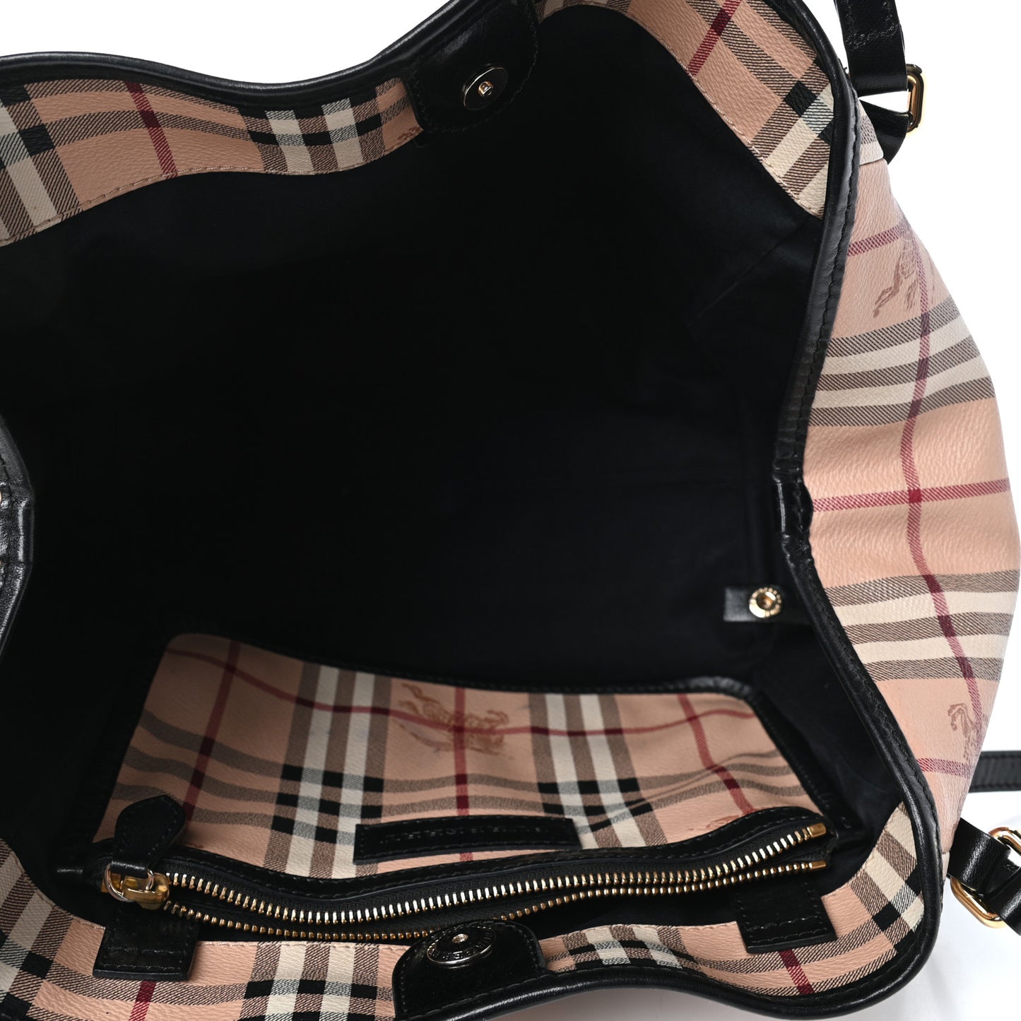 Haymarket Check Small Canterbury Tote Black
