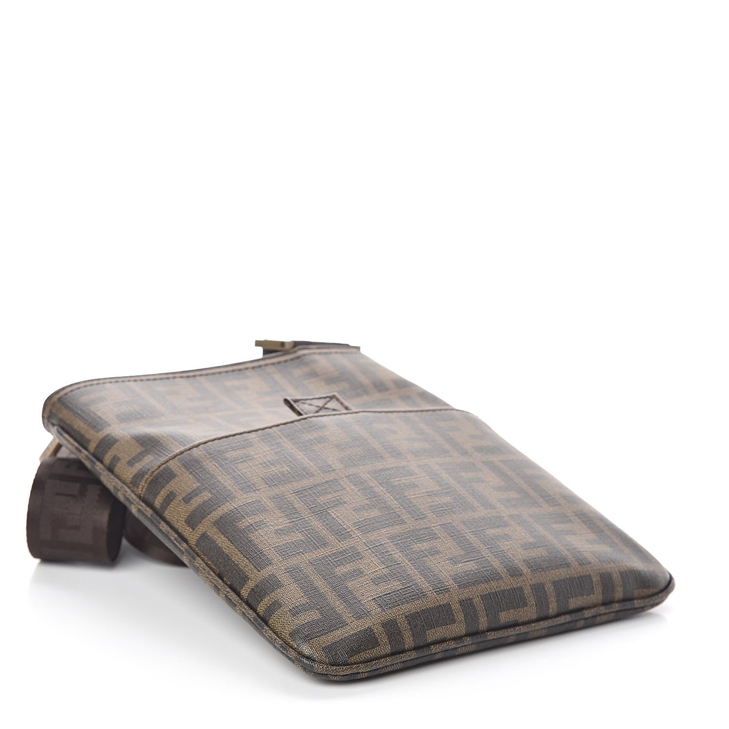 Fendi Zucca Spalmati Messenger Bag Tobacco 4 of 8