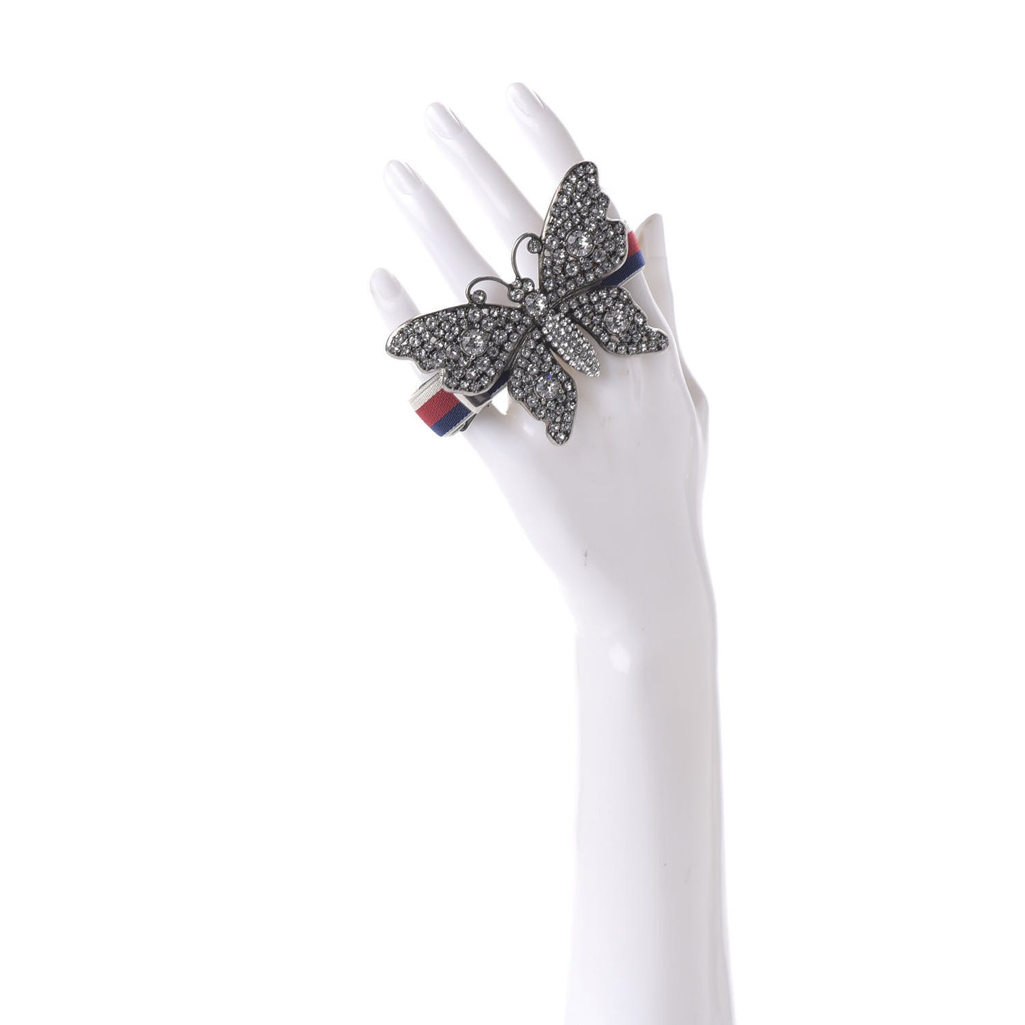 Web Crystal Butterfly Bracelet