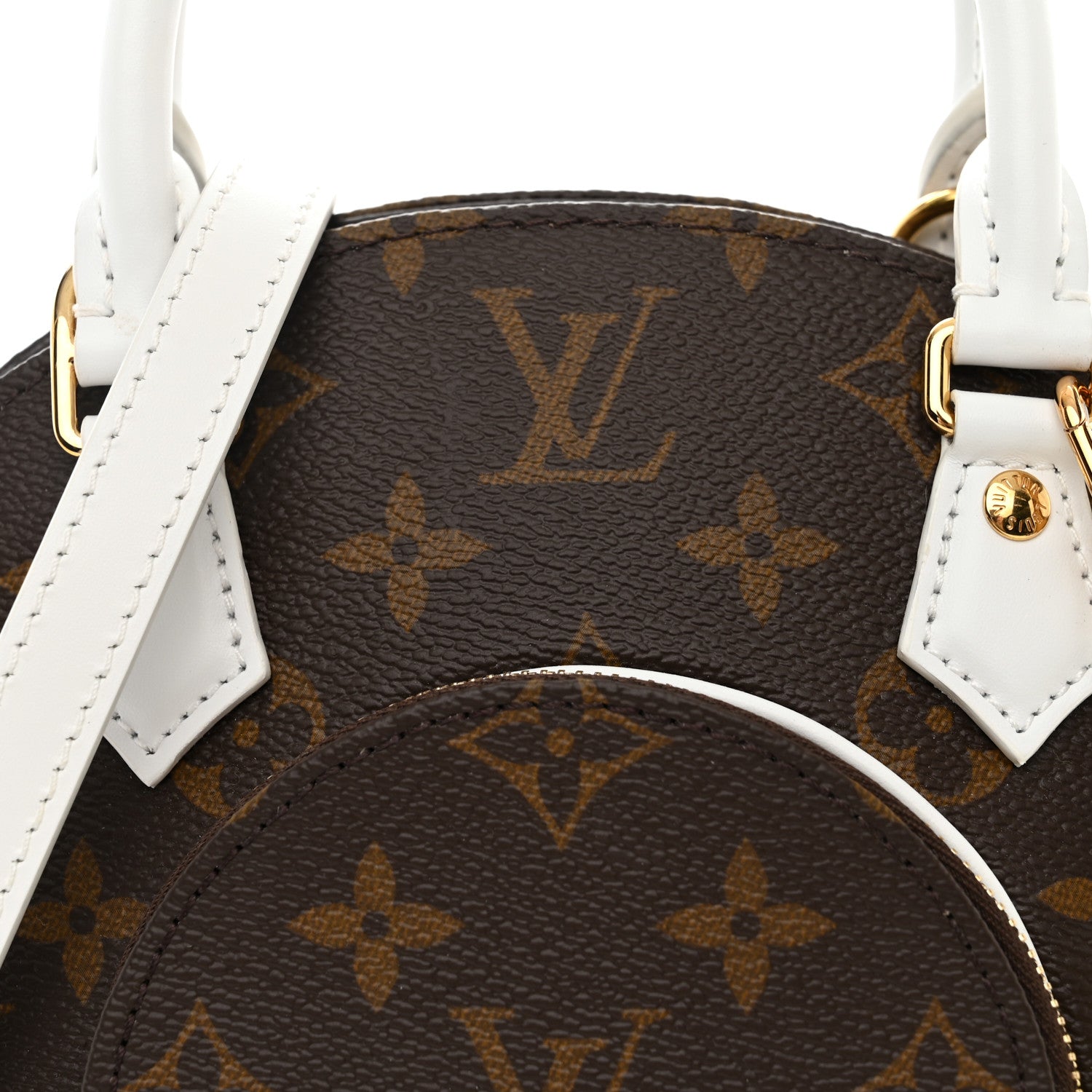 Louis Vuitton Monogram LV Match Ellipse BB White 8 of 10