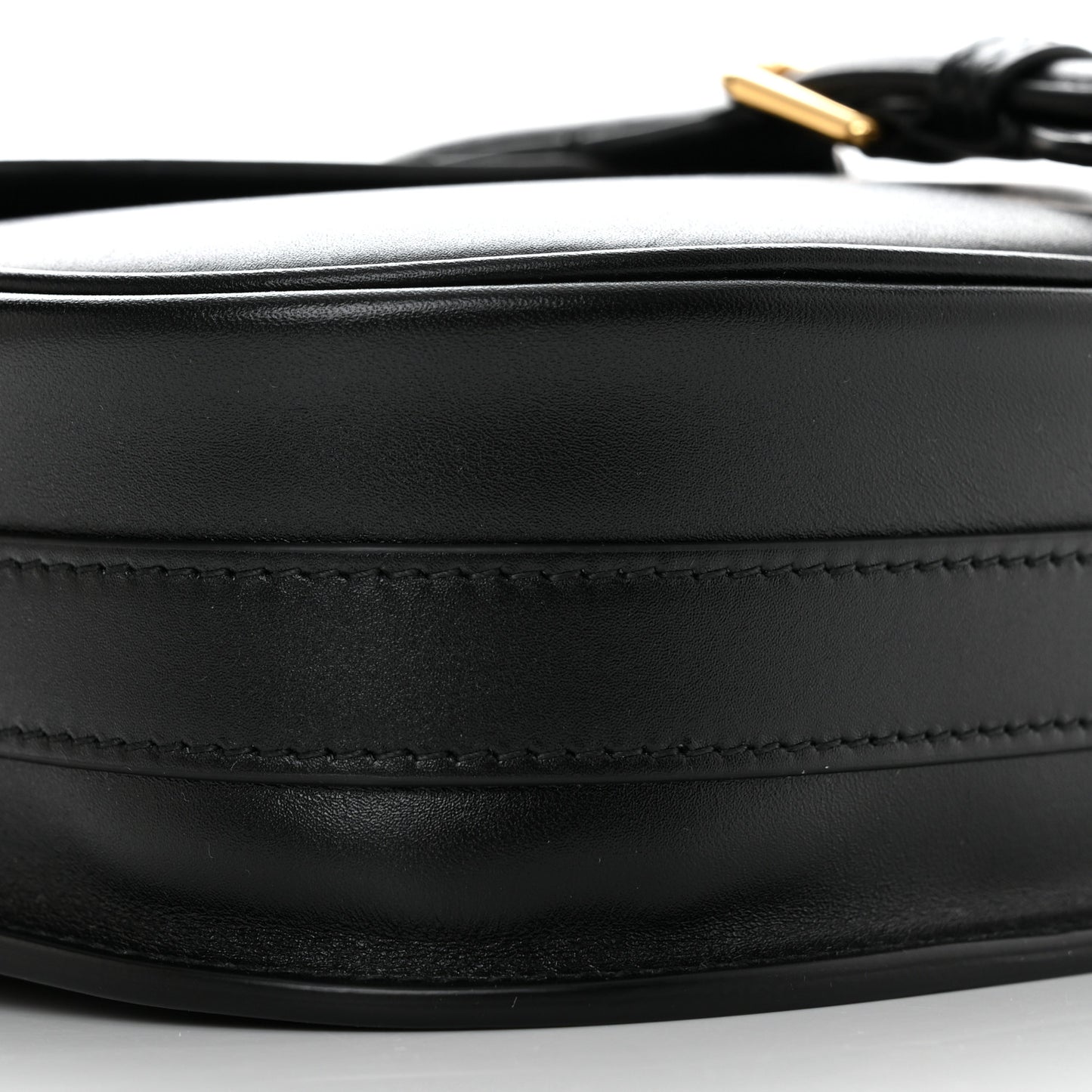 Box Calfskin Medium Bobby Flap Black