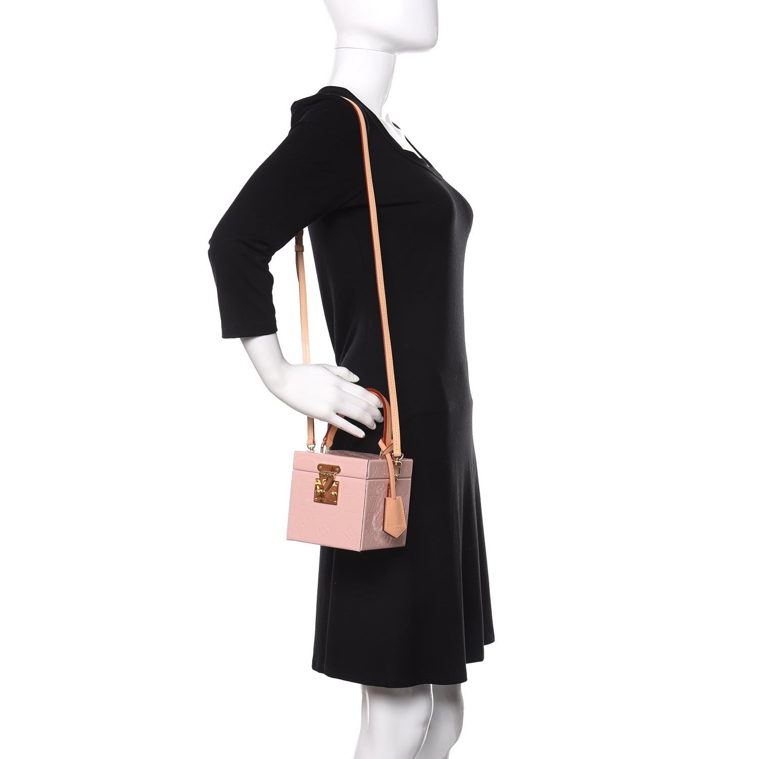 Louis Vuitton Vernis Bleecker Box Rose Ballerine 2 of 10