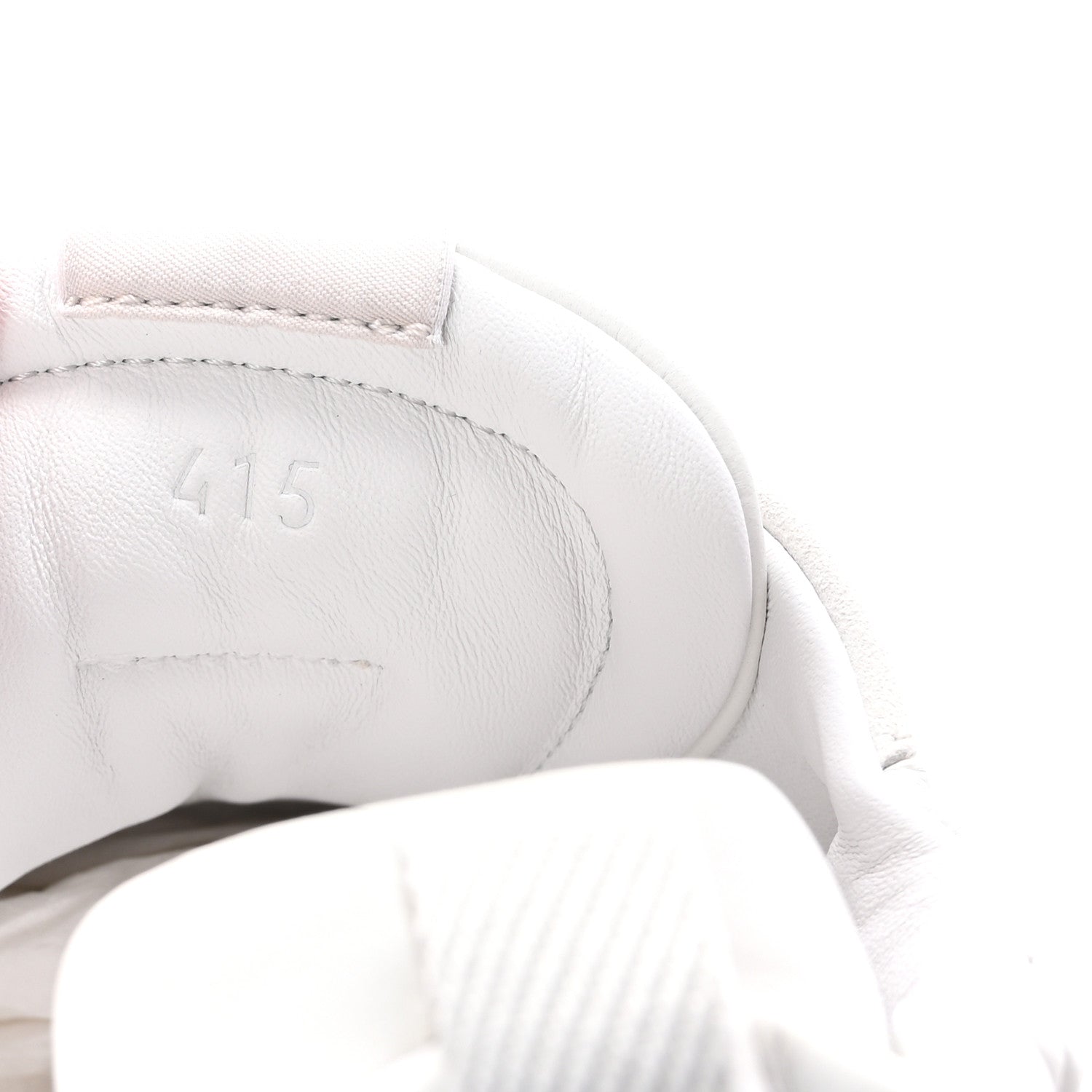 Hermes Nappa Suede Goatskin Jet Sneakers 41.5 White 9 of 10