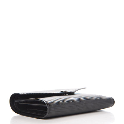 Louis Vuitton Epi Victorine Wallet Black 4 of 7