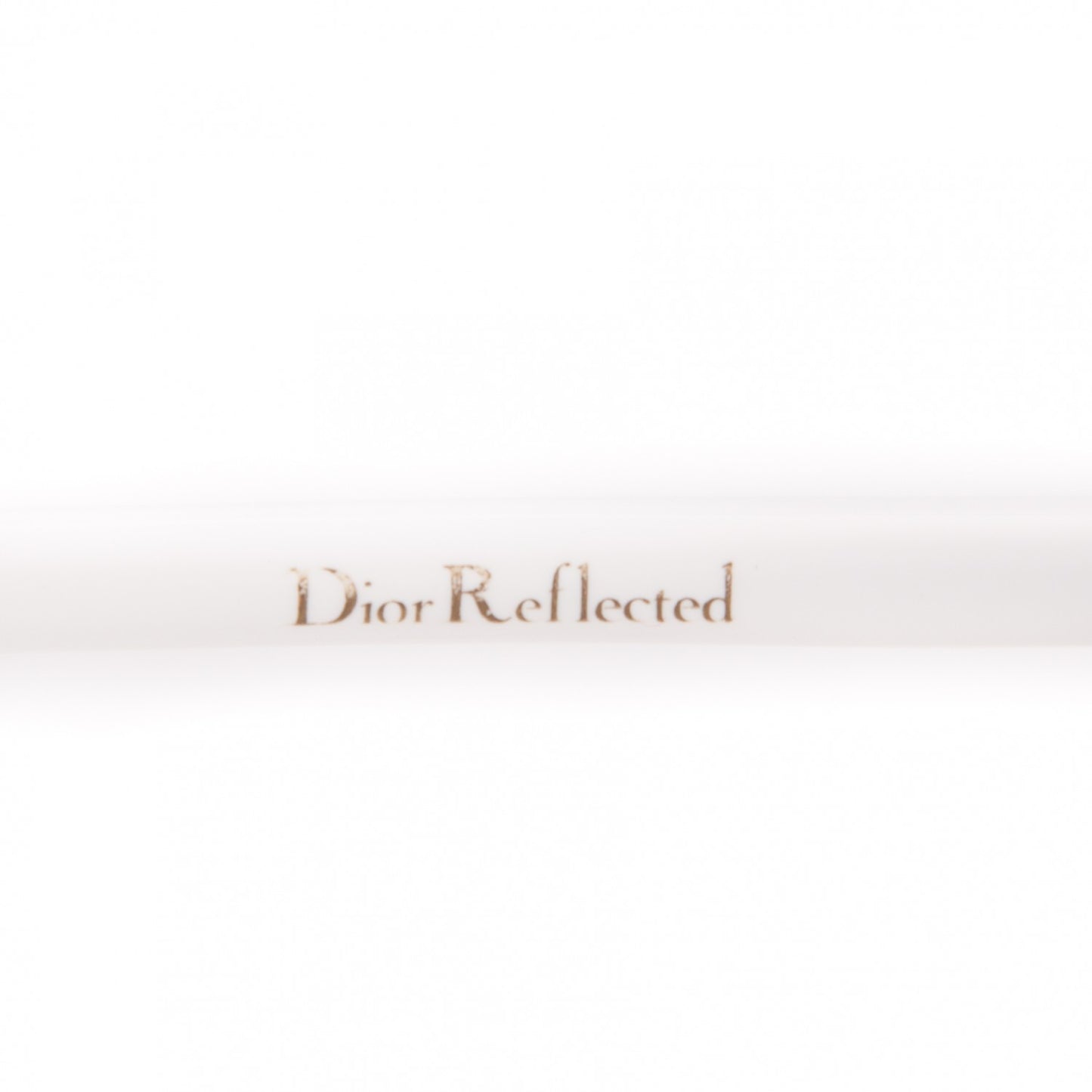 Reflected Sunglasses Rose Gold White