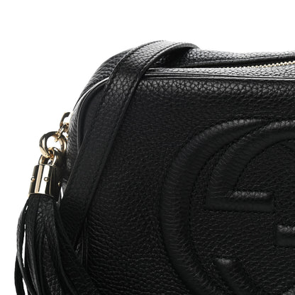 Gucci Pebbled Calfskin Small Soho Disco Bag Black 9 of 12