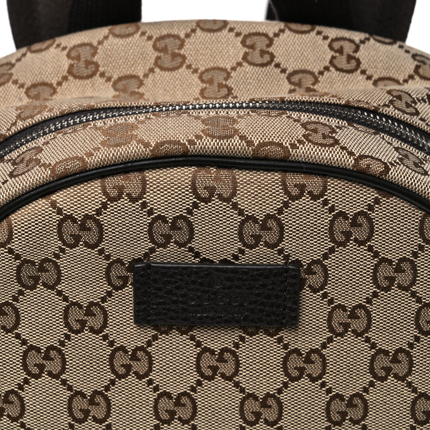 Gucci Monogram Travel Backpack Dark Brown 8 of 10