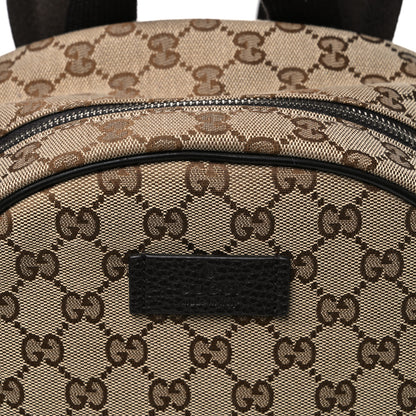 Gucci Monogram Travel Backpack Dark Brown 8 of 10