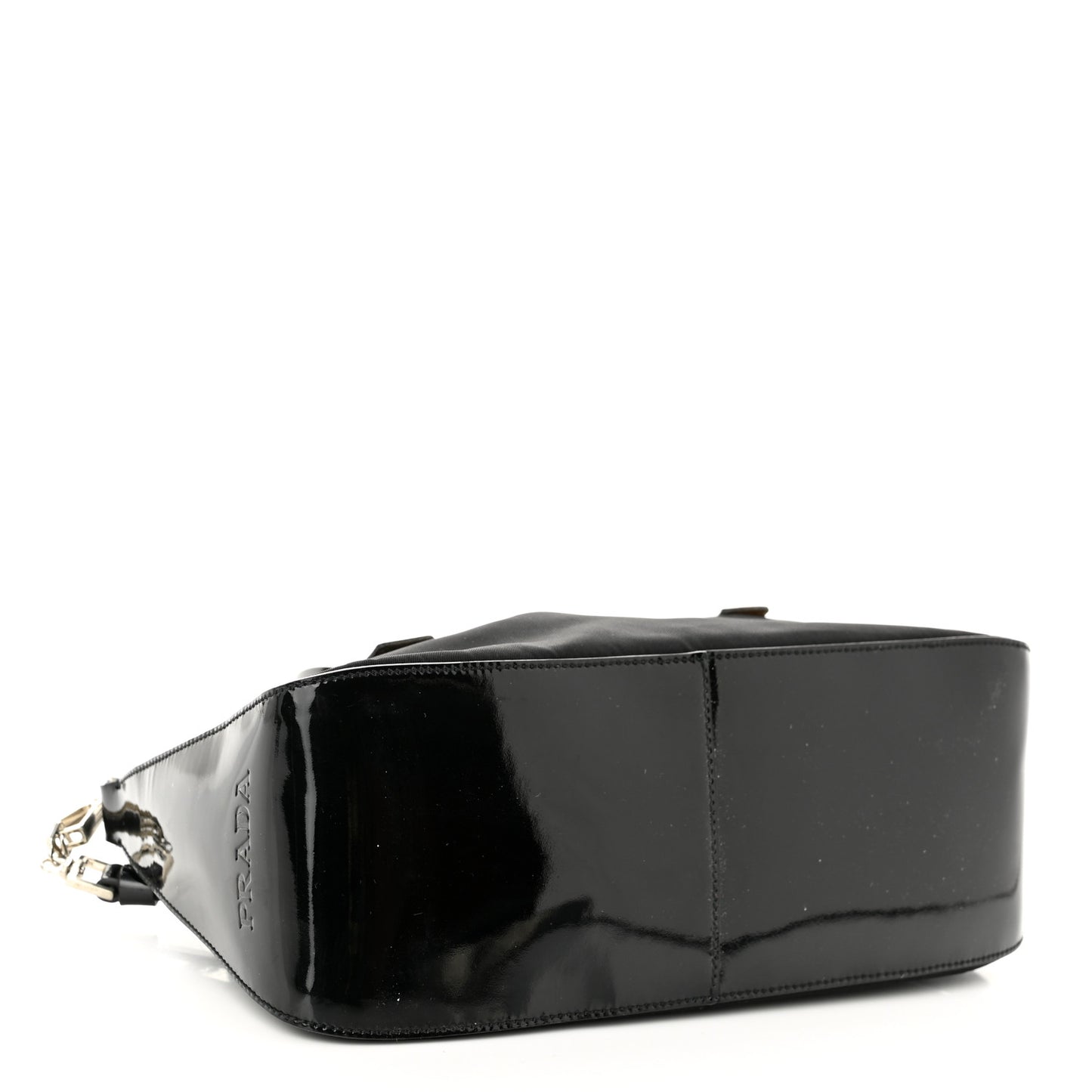 Nylon Spazzolato Bag Black
