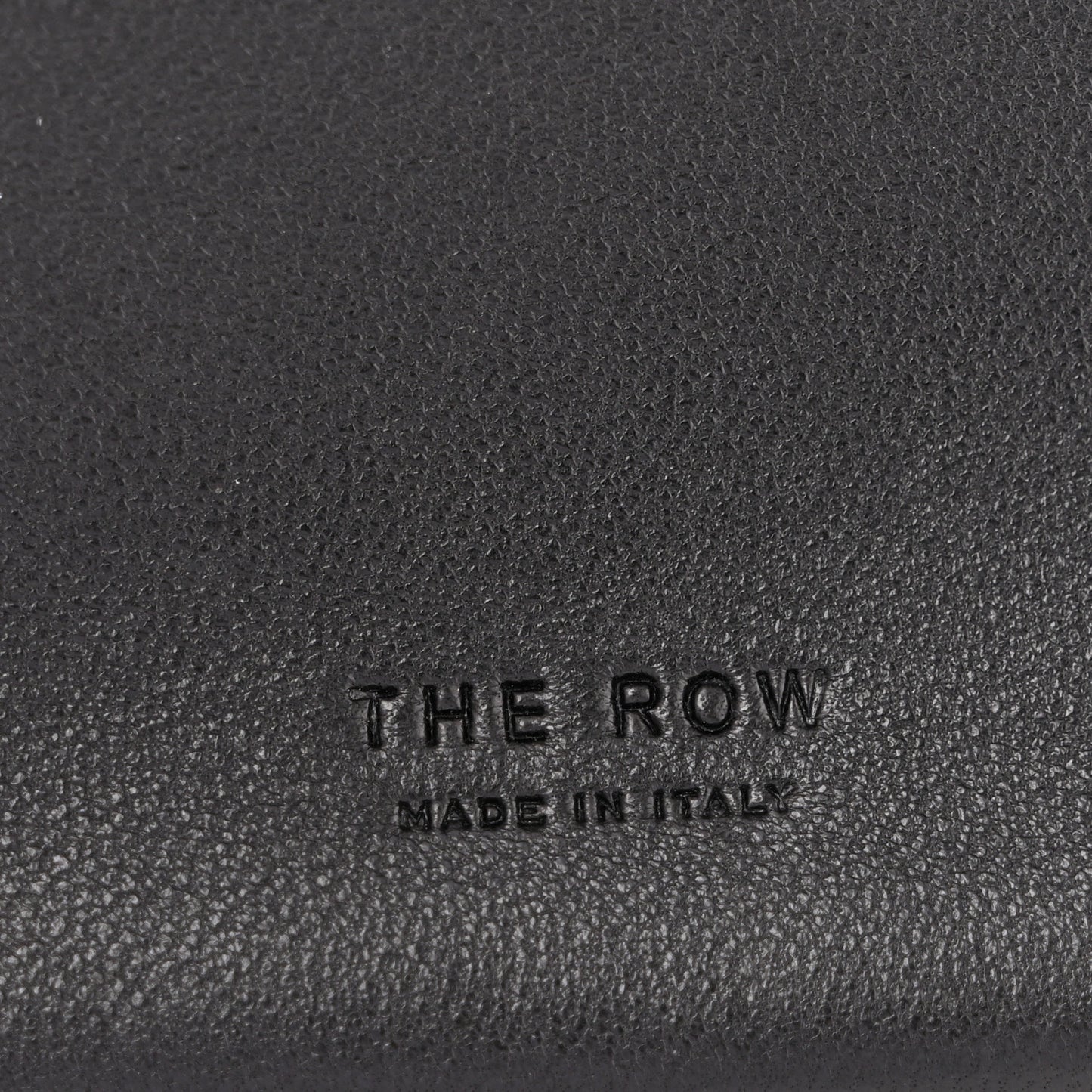 Nappa Wristlet Pouch Black