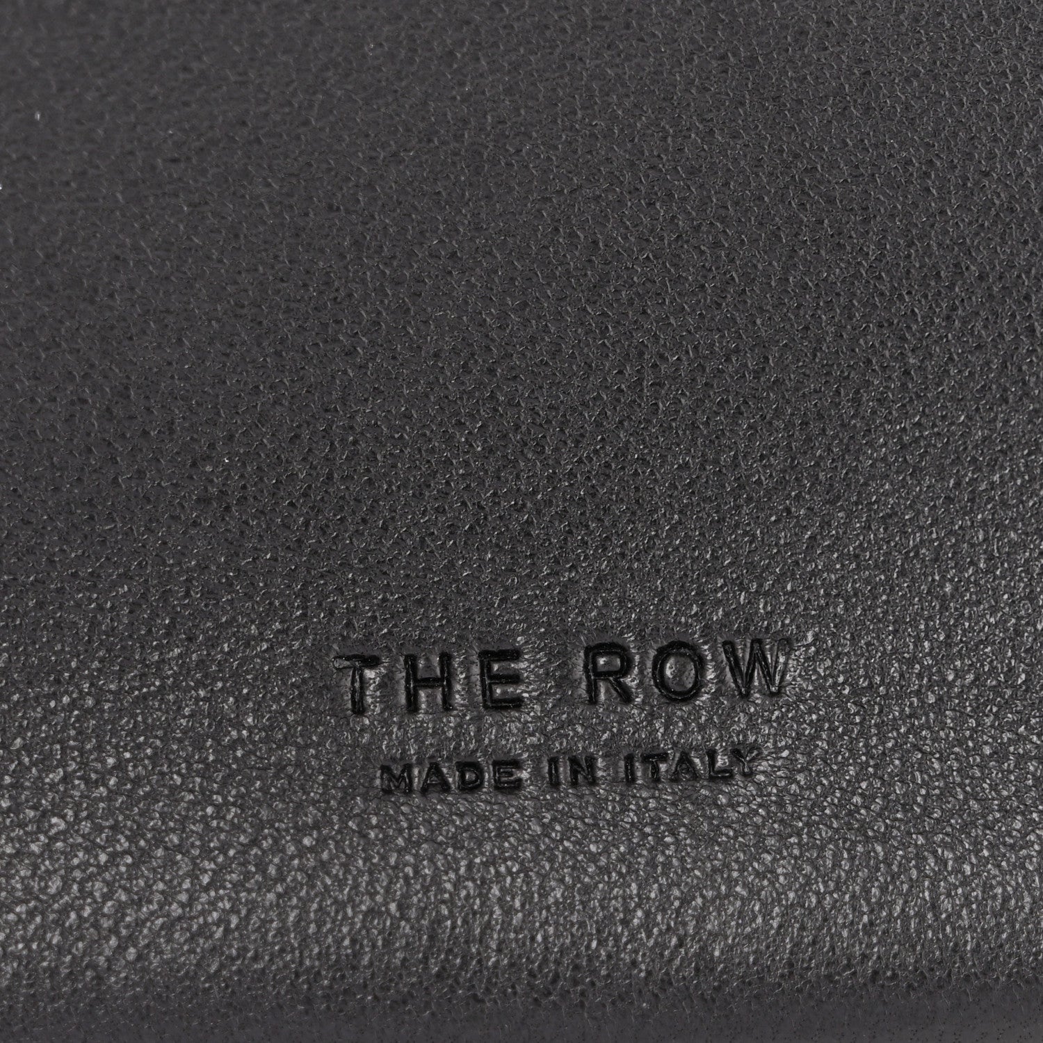 The Row Nappa Wristlet Pouch Black 7 of 8