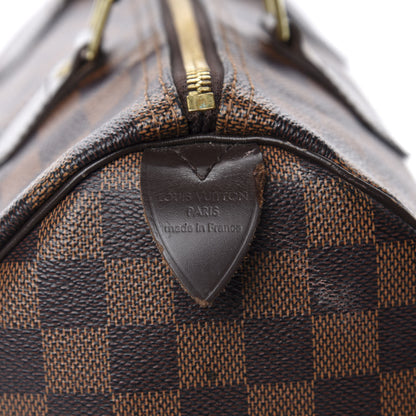Louis Vuitton Damier Ebene Speedy 30 11 of 13