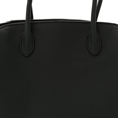 The Row Grained Calfskin Marlo 12 Tote Bag Dark Pine 7 of 10