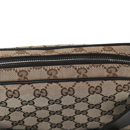 Gucci Monogram Belt Bag Dark Brown 7 of 12