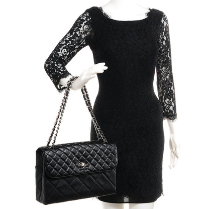 Chanel Calfskin Quilted In the Business Flap Bag Black 2 of 9