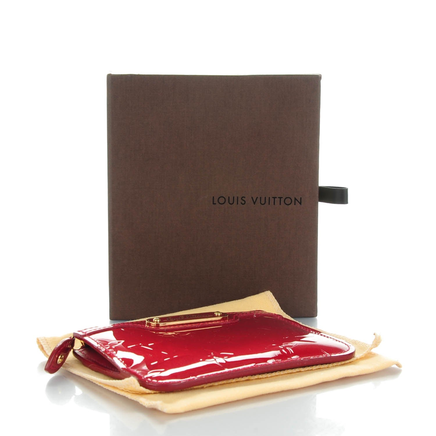 Louis Vuitton Vernis Key Pouch Pomme D'Amour 4 of 7