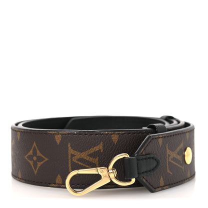 Louis Vuitton Monogram Adjustable Bandouliere Shoulder Strap Black 1 of 5